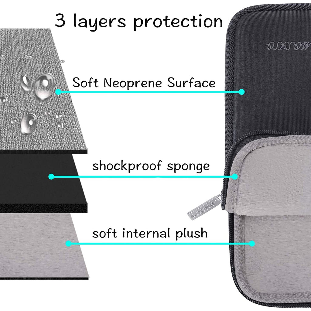 MOSISO Laptop Case 16 inch, 15-15.6 inch Laptop Sleeve with Small Case