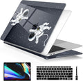 Batianda Case for M1 MacBook Air 13 Inch Model A2337 A2179 A1932 2021 2020 2019 Release,3D Painted Creative Series Design Hard Shell with Keyboard Cover & Screen Protector, Cosmonaut