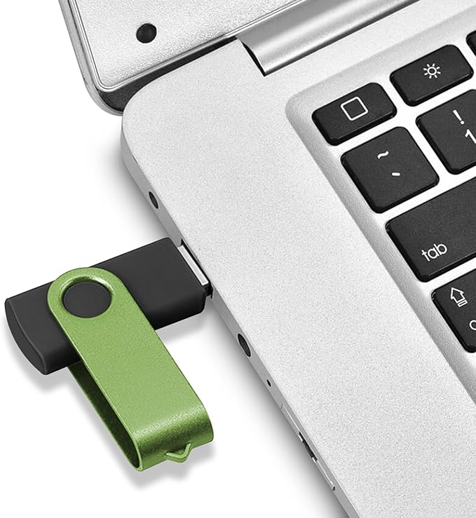 EASTBULL Flash Drives Bulk 8GB USB Thumb Drive 50 Pack USB 2.0 Memory Stick Swivel Pen Drive with Lanyard for Storage and Backup (8 GB 50 Colors)