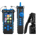 NOYAFA NF-8508 Network Cable Tester Kit with RJ45 Crimp Tool, Ethernet Cable Tester with Optical Power Meter, RJ45 Network Tester with Crimper Stripper Cutter for Cat5 Cat6 Cat7 8P8C