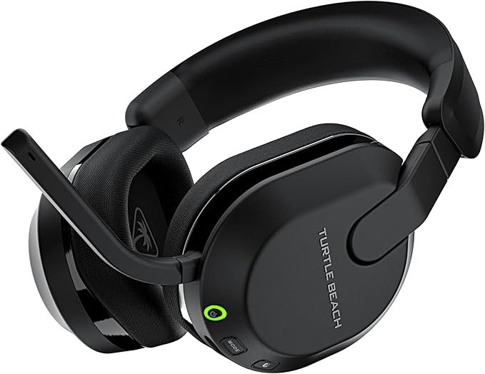Turtle Beach Stealth 600 Wireless Multiplatform Amplified Gaming Headset for PC, PS5, PS4, & Mobile – Bluetooth, 80-Hr Battery, Noise-Cancelling Flip-to-Mute Mic, Waves 3D Audio –Black