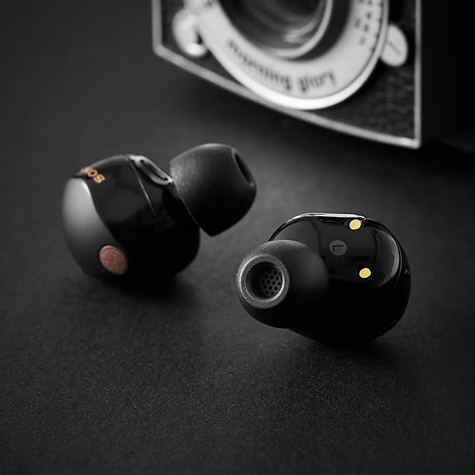 AZLA Foamax Standard(M), Foam Earbud Tips, Memory Foam Earbud Tips, Earbud Tips for Wireless Headphones, Noise Canceling Earbuds Replacement Tips Compatible with Sony, Beats, Samsung, Skullcandy, JLab