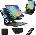 for iPad 9th Generation Case with Keyboard,Magic Style Keyboard Case for iPad 9th/8th/7th Gen 10.2 inch - Floating Cantilever Magnetic Stand Multi-Touch Trackpad (Black)