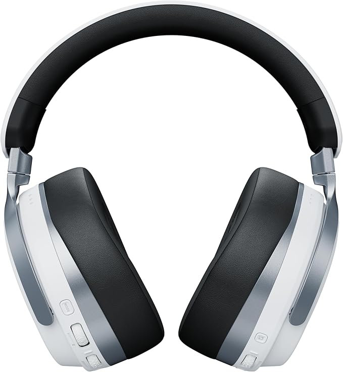 Turtle Beach Stealth 700 Gen 3 Wireless Multiplatform Amplified Gaming Headset for PS5, PS4, PC, Mobile – 60mm Drivers, AI Noise-Cancelling Mic, Bluetooth, 80-Hr Battery, Dual Transmitters – White