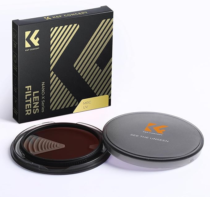 K&F Concept 43mm Circular Polarizers Filter Polarizing Filter 28 Multi-Layer Coated Super Slim High Definition CPL Lens Filter (Nano-X Series)