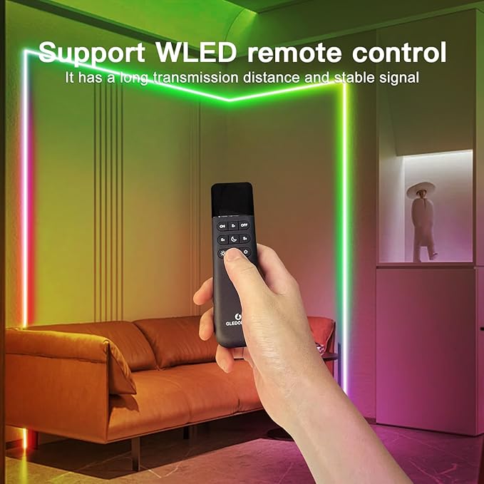 ESP32 WLED RGB IC LED Strip Controller 4 Channel Outputs 15A Fuse Mic Sound Dynamic Lights USB-C UART DIY Energy Saving Relay Level Shifter IC for Digital WS2811 WS2812 WS2815 SK6812 etc