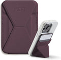 MOFT Magnetic Wallet Stand Compatible with iPhone 16/15/14/13/12 Series, Angle Adjustment & Magsafe Compatible MOVAS Phone Stand,BlackBerry