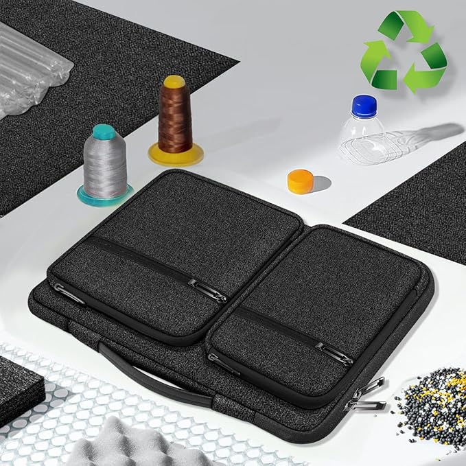 ZINZ Laptop Case 15 15.6 16 inches Sleeve Slim Briefcase Spill-Resistant Handbag for Most Popular 15" 15.6" 16" Notebooks，B01K01