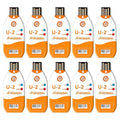Frigga 10pcs USB Temperature Data Logger Single Use Temperature Recorder 100 Days High Accuracy Thermometer Monitor 14400 Points with PDF CSV Report,U2