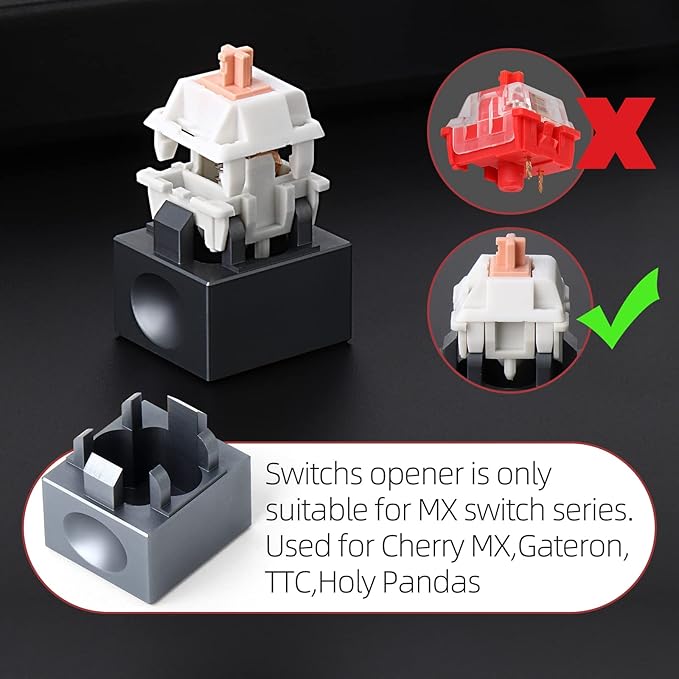 YIMAGUJRX RUNJRX Keyboard Switch Lube Kit GPL 205G0 0.53oz/15g, Switch Opener for Cherry MX TTC Holy Pandas Switch,Switch Lube Tools for Gaming Keyboard