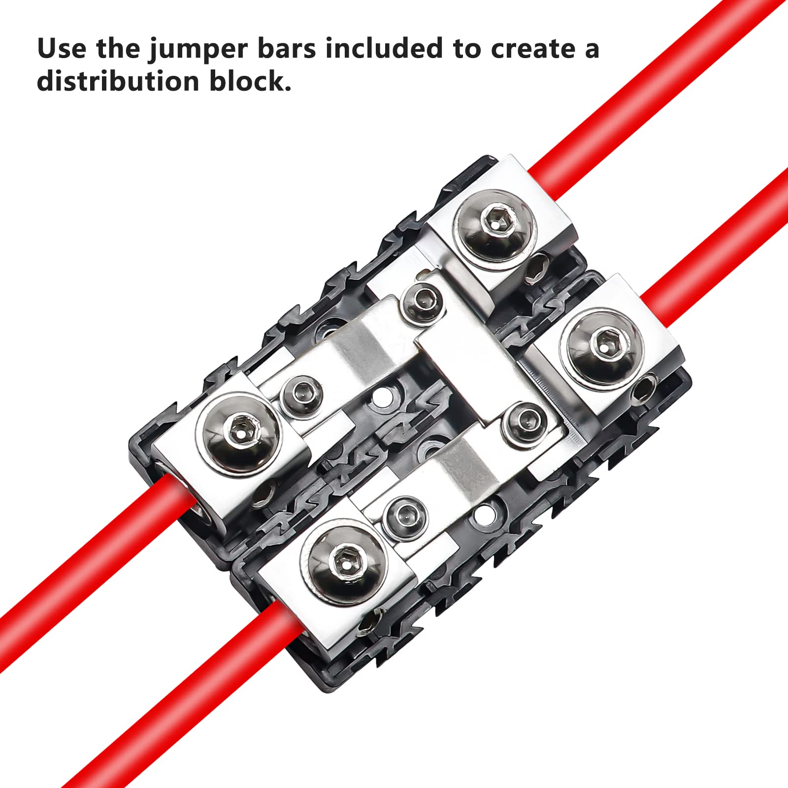 Recoil MFHA-2 Fuse Holder 0/2/4 Gauge Modular Inline ANL Mini-ANL