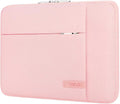 Lacdo Laptop Sleeve for Women, 14 Inch Laptop Sleeve Case for HP Lenovo Dell ASUS Acer Chromebook 14 / HP Stream 14 / Dell Inspiron 14 / Lenovo IdeaPad 14 / Acer Spin 3 / ZenBook 14 Computer Bag, Pink
