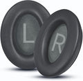 Headphones Replacement Ear Pads, Protein Leather earpad Cushions for Bose QuietComfort 45（QC45） Headphones, Softer Memory Foam - Gray