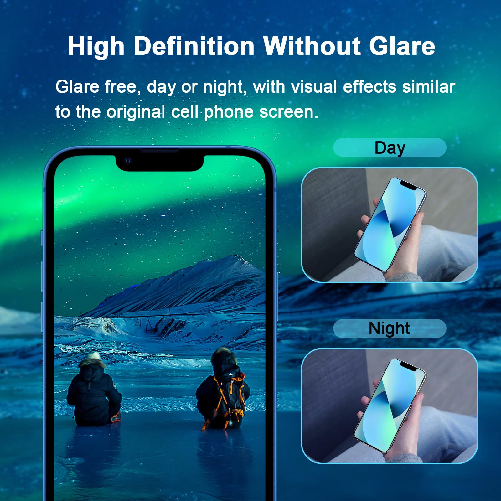 JESOHO Blue Light Screen Protector for iPhone 13 mini 5.4 inch