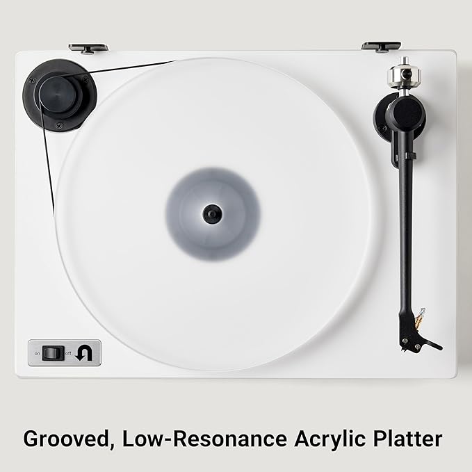 U-Turn Audio - Orbit Plus (Gen 2) Turntable with Built-in Preamp, White