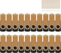EASTBULL 2GB USB Flash Drive Bulk Thumb Drives 20 Pack with Lanyards USB 2.0 Memory Sticks Zip Drive Pen Drive for Storage and Backup Gold 20PCS 2GB