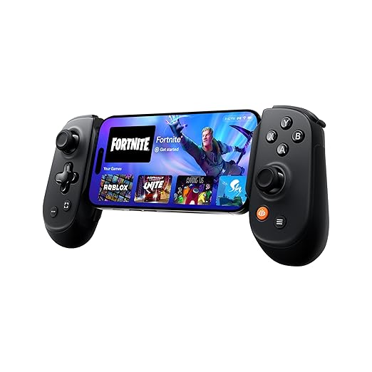 BACKBONE Pro Mobile Gaming Controller for iPhone 15/16 Series+ and Android, USB-C & Bluetooth, Play Anywhere on Any Screen, Premium Quality & Pro-Level Comfort, Android & iPhone Game Controller
