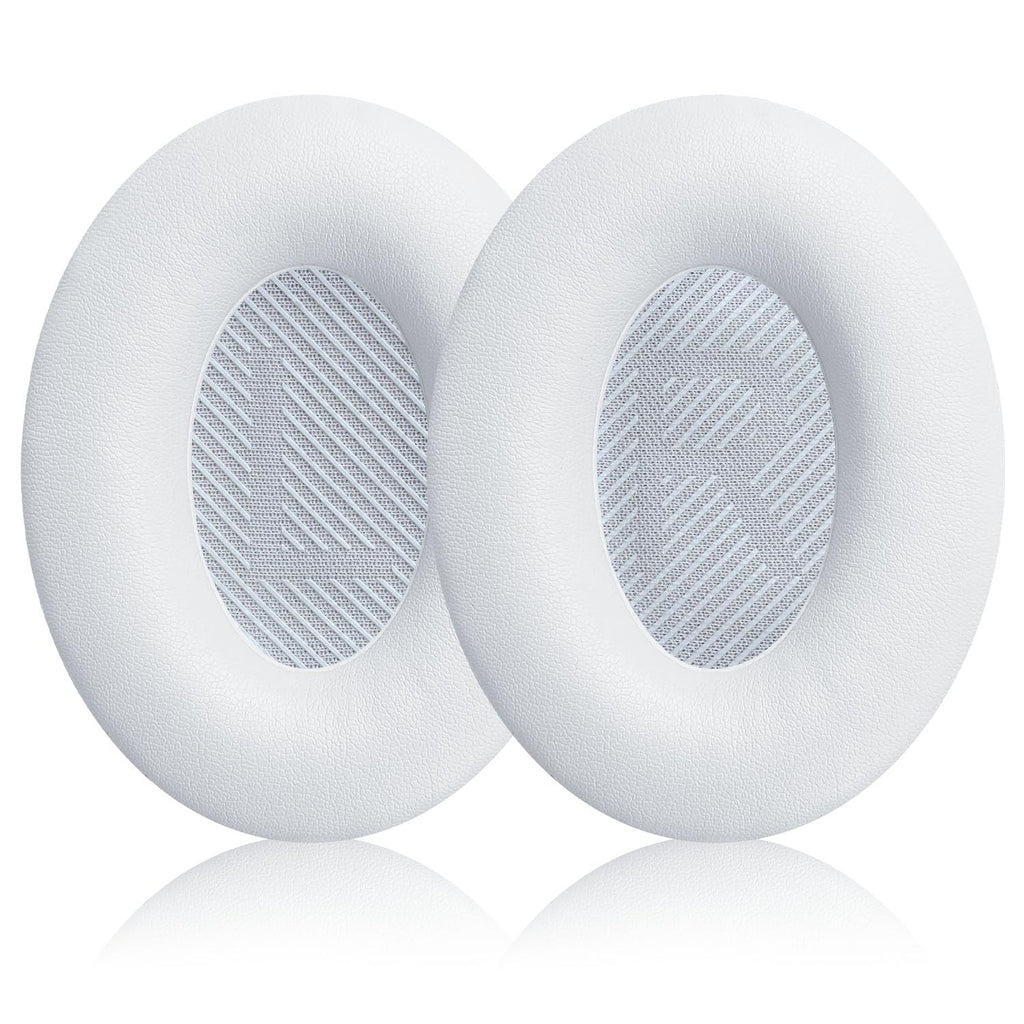 Replacement Earpads Cushions for Bose QuietComfort 35 & Quiet Comfort 35 II, Headphones Ear Covers Ear Pads for Bose QC35/QC35II/25/15 QC2 / Ae2 / Ae2i / Ae2W / Sound Link/Sound True-White