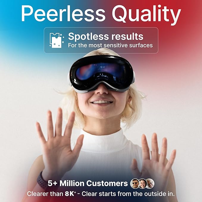 Koala Lens Cleaning Cloth | Japanese Microfiber | Glasses Cleaning Cloths | Eyeglass Lens Cleaner | Eyeglasses, Camera, VR/AR Headset, and Screen Cleaner | Blue & Purple (Pack of 3)