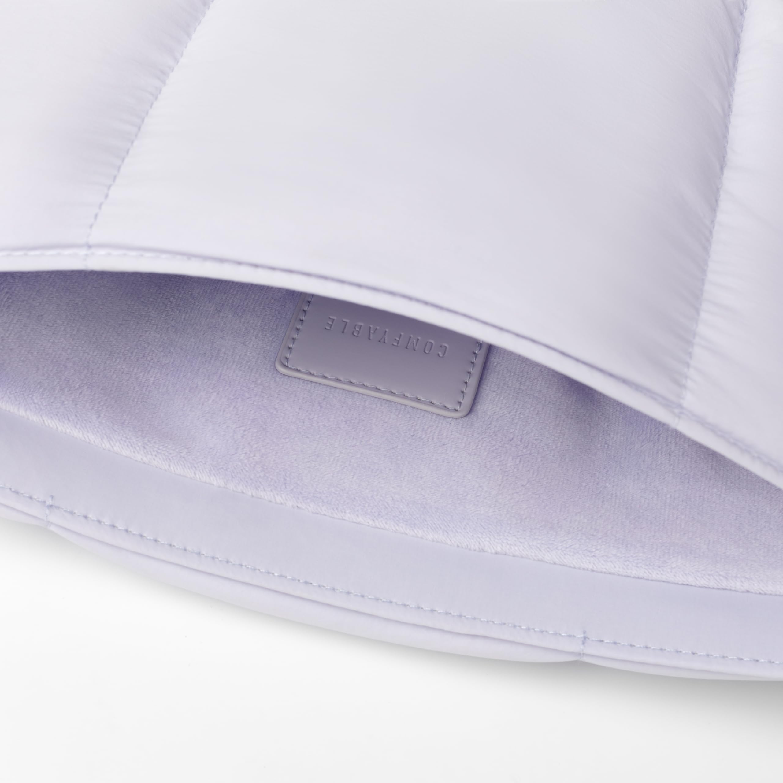 Comfyable Puffy Laptop Sleeve 13 Inch 14 Inch, Quilted Puffer Laptop Carrying Case for Women, Pillow Case Compatible with MacBook Air/Pro M5 M4 M3 M2 Pro/Max 2026, 13" MacBook Neo A18, Lavender