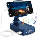 Gifts for Men Women, Bluetooth Speaker Phone Stand with Charging Function 360° Rotable Adjustable Cell Phone Holder HD Surround Sound for Desk Fits All Phones,Tablet (Blue)