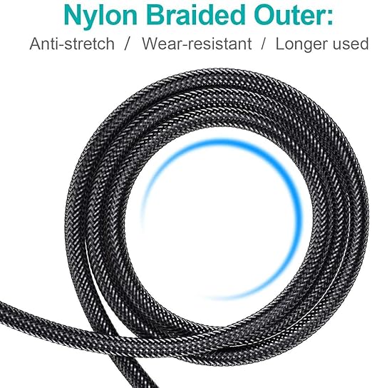EMK 90 Degree Toslink Optical Cable 360 Degree Free-Rotating Plug Fiber Optic Cable S/PDIF Toslink Male to Male for Home Theater, Sound Bar, TV, PS4, Xbox,Grey (30ft/10m)