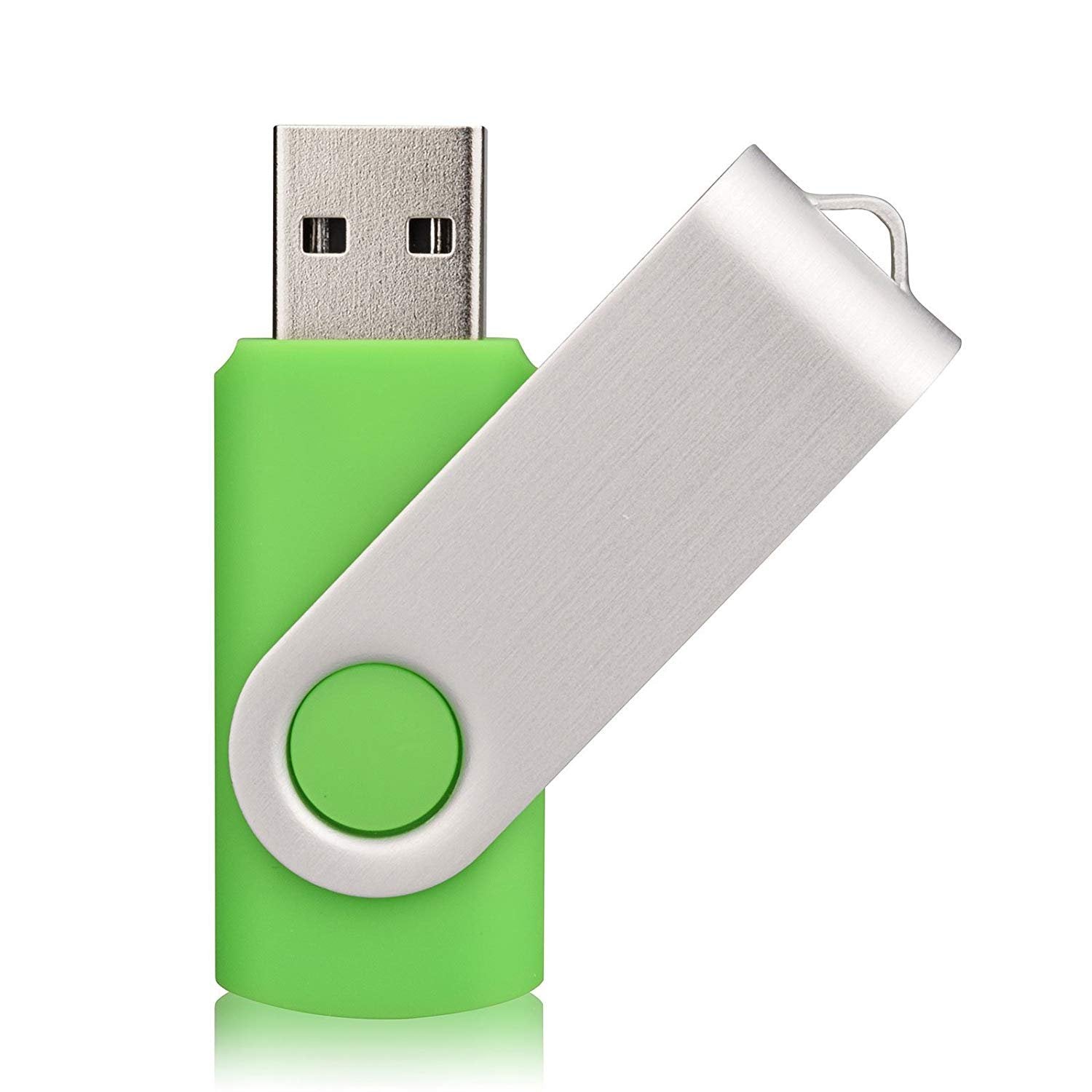 Aiibe 10 Pieces 16 GB USB Flash Drive 16GB USB 2.0 Thumb Drives Bulk Colorful USB Memory Stick Zip Drive Jump Drives for Data Storage, File Sharing (Multicolor, 16G, 10 Pack)