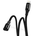 AGVEE 1ft Lightning Extension Cable