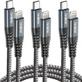 ohbox Long USB C to Lightning Cable 10FT 3Pack iPhone Charger Fast Charging Cord Type C to Lightning Cable for iPhone 14 13 12 11 Pro Max XR XS 8 Plus iPad