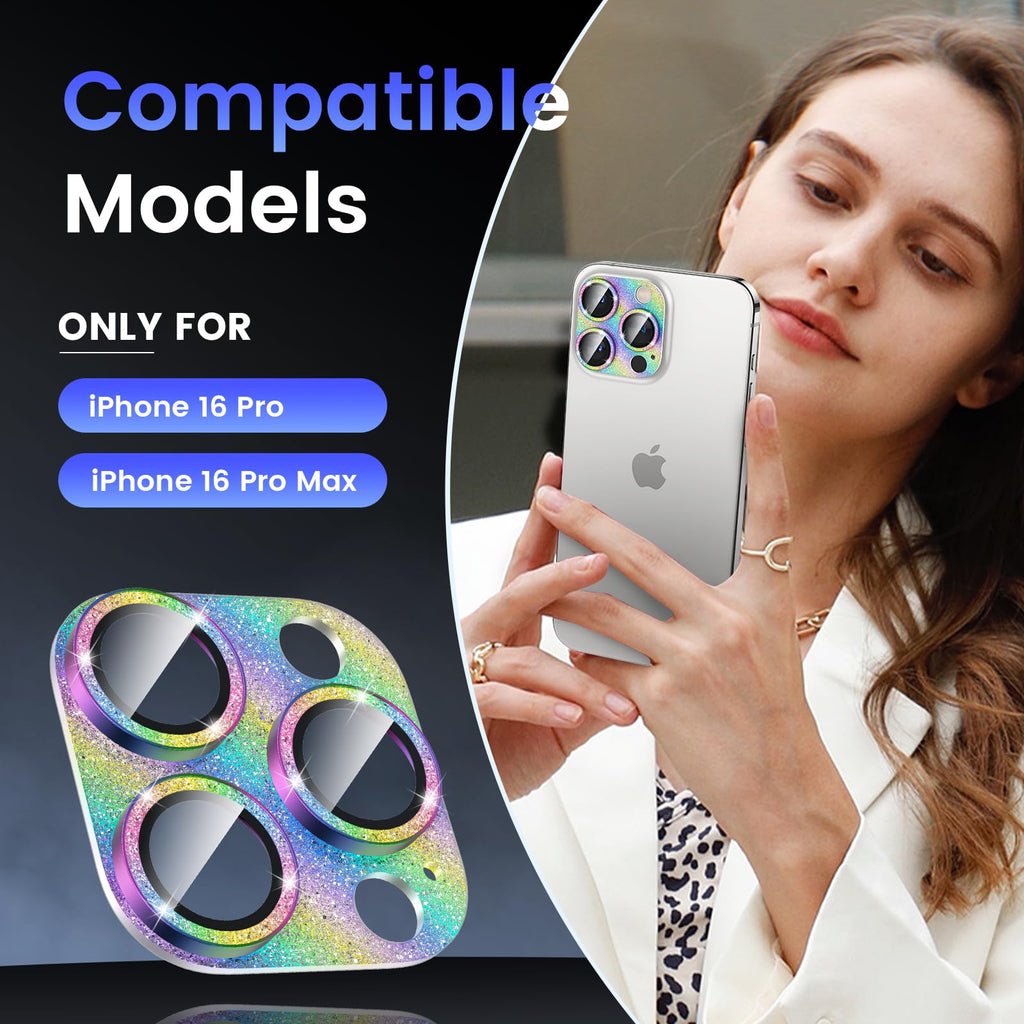 Tensea for iPhone 16 Pro Max/16 Pro/14 Pro Max/14 Pro Camera Lens Protector