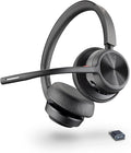 Poly Voyager 4320 UC Wireless Headset (Plantronics) - Stereo Headphones w/Noise-Canceling Boom Mic - Connect PC/Mac/Mobile via Bluetooth - Works w/Teams, Zoom, & More - Amazon Exclusive