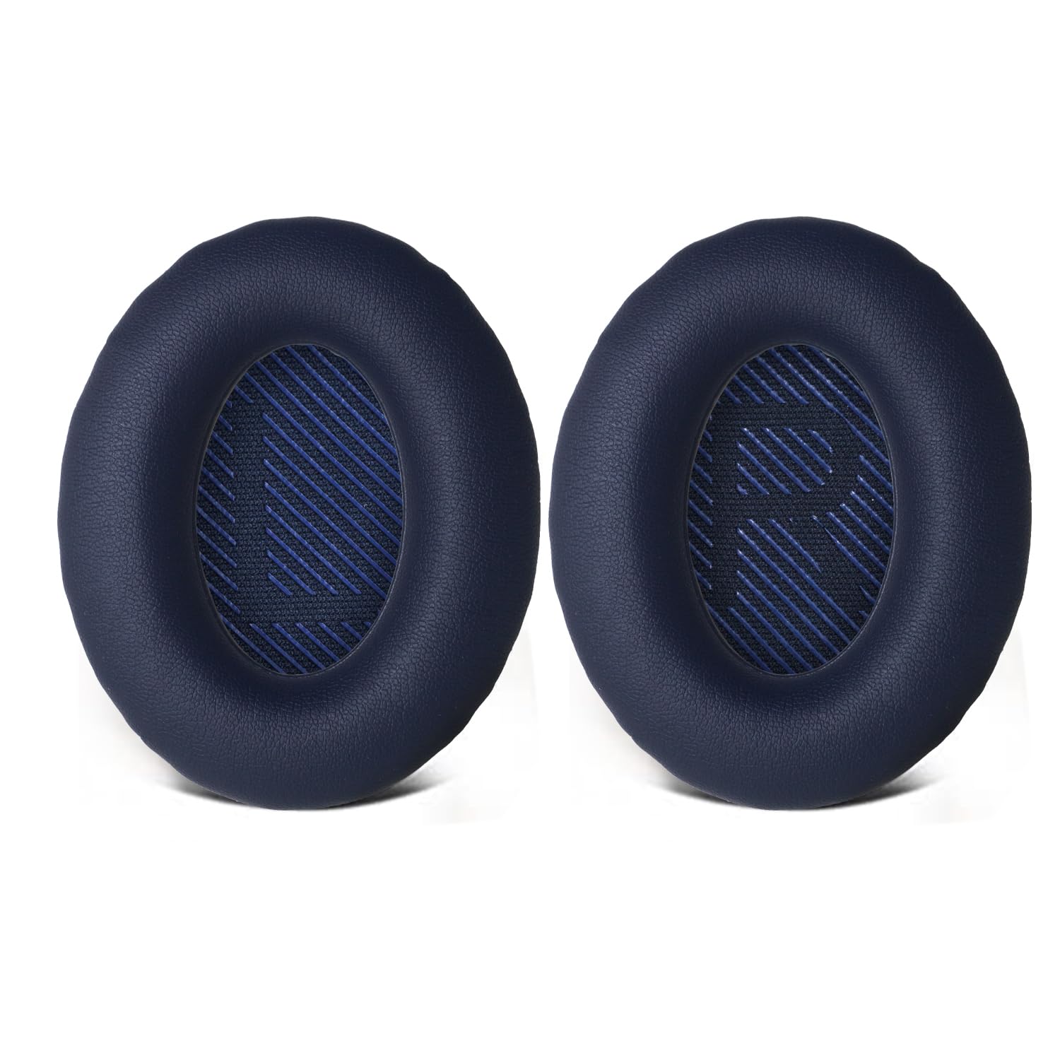 Headphones Replacement Ear Pads,for Bose Quietcomfort QC35 35 ii (Navy Blue) Ear Pads with Softer Leather, Noise Isolation Foam-Blue