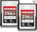 Pergear Upgraded 256GB CFexpress Type A Memory Card, Up to 780MB/s Read Speed & 780MB/s Write Speed for 4K 120P,8K 30P Recording, for Sony Alpha & FX Cameras, 2-Pack (Upgraded Version VPG200)