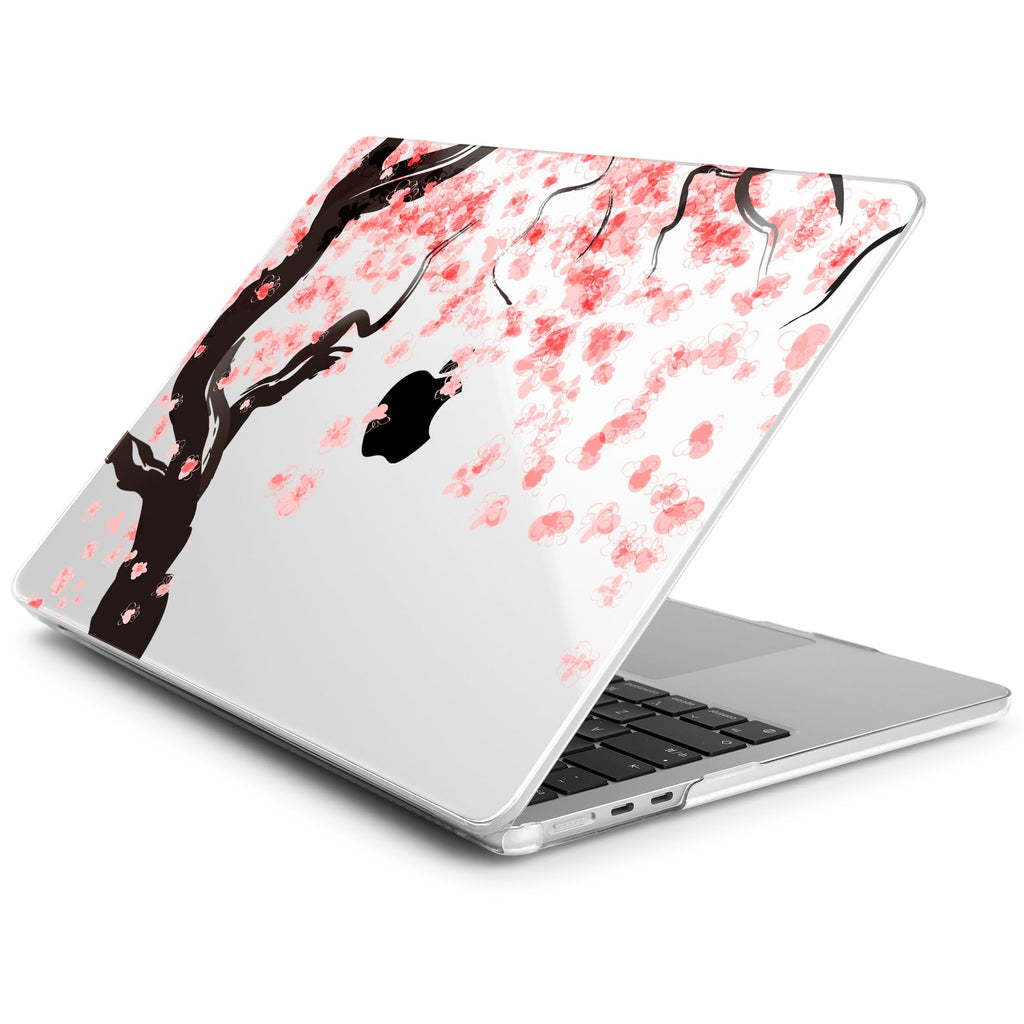 Batianda Case for MacBook Air 15" with M5 M4 M3 M2 Chip, Cherry Blossoms