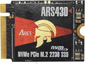DATO 2TB M.2 2230 SSD, PCIe Gen 4x4 NVMe Internal Solid State Drive with Heatsink, Up to 5000/3200 MB/s, Compatible with Steam Deck, ROG Ally, Surface Pro, Mini PCs, Ultrabook, ARES ARS430