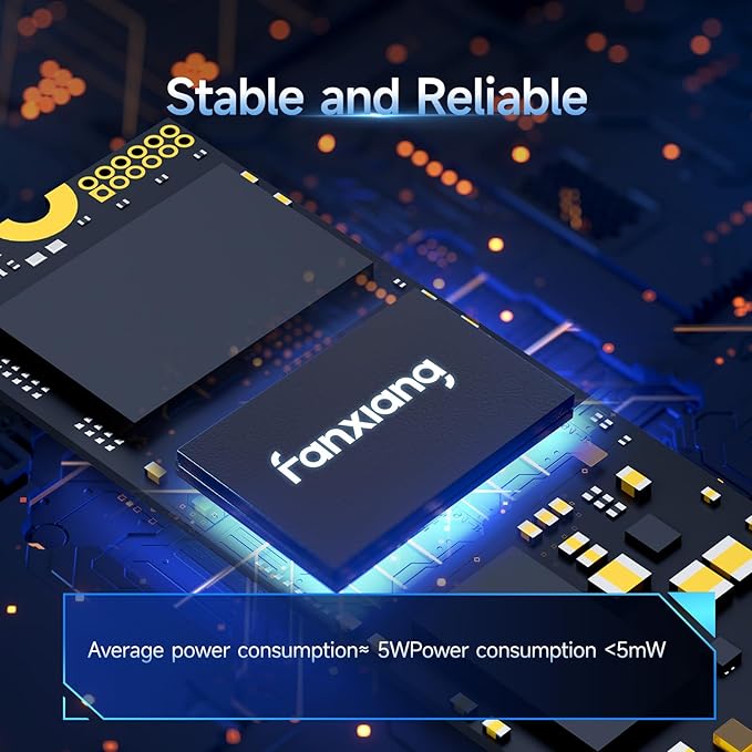 2TB NVMe SSD PCIe Gen4 M.2 SSD for PS5, Up to 5000 MB/s, Internal Gaming 3D NAND SLC Cache Solid State Drive Upgrade Storage for PC/Laptops S690Q