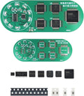 Soldering Practice Kit DIY Circular Red LED SMD Circuit Kit Learn Soldering Kit For Beginners