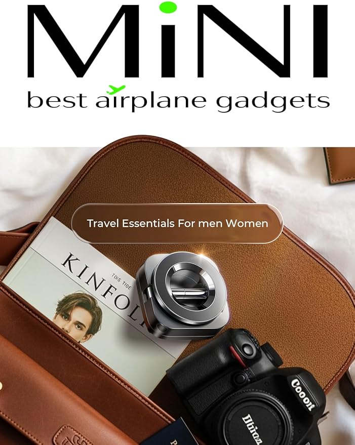 LISEN Airplane for iPhone Holder Stand for Desk Travel Europe Vacation Essentials Long Flight Mini Travels Essentials Kids Women for MagSafe Travel Accessories Cruise Essentials Phone Camera Mounts
