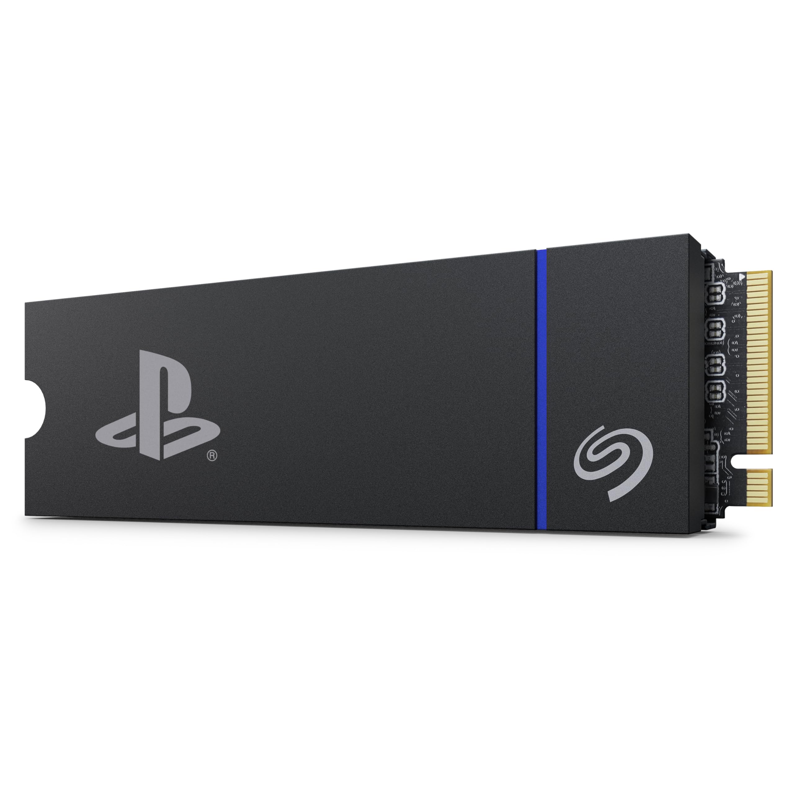 Seagate Game Drive PS5 NVMe SSD for PS5 2TB Internal Solid State Drive - PCIe Gen4 NVMe 1.4, Officially Licensed, Up to 7300MB/s with Heatsink (ZP2000GP3A1001)