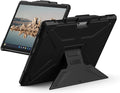 URBAN ARMOR GEAR UAG Designed for Microsoft Surface Pro 11/10/9 Case with Multi-angle Kickstand & Pen Holder Compatible with Type Cover Keyboard Rugged Protective Cover Heavy Duty, Metropolis SE Black
