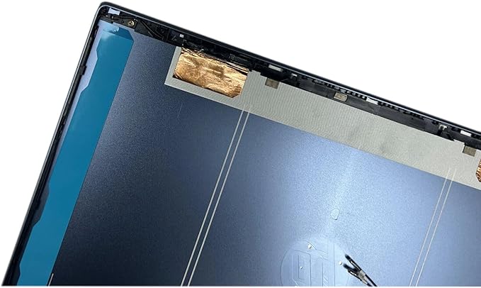 New Replacement Laptop LCD Cover Back Rear Top Lid/LCD Back Cover with Hinges for HP 15CS 15-CS 15-CW 15T-CS 15Z-CW Series L51799-001 Fog Blue (A for HP 15-CS 15-CW)