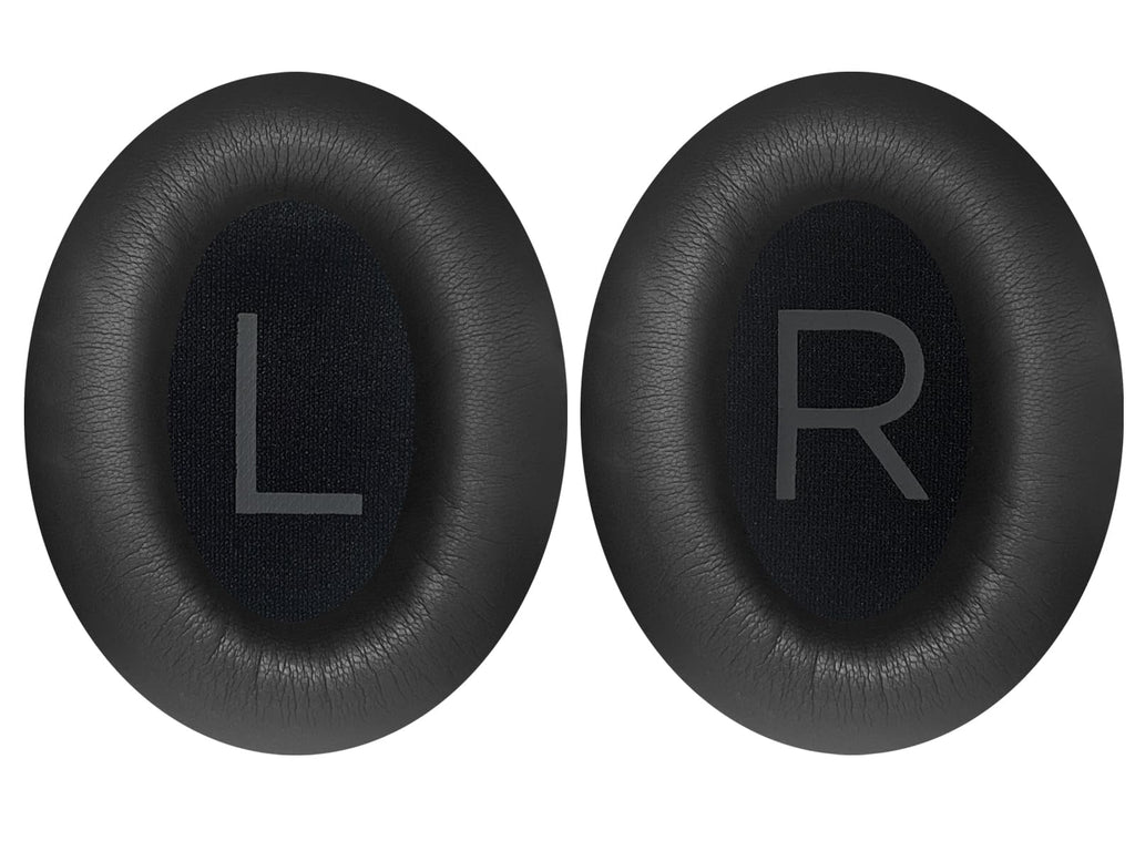 Earpads Cushions Replacement for Bose QC45(QuietComfort 45) Headphones Ear Pads,Soft Protein Leather,Noise Isolation Foam(Black)
