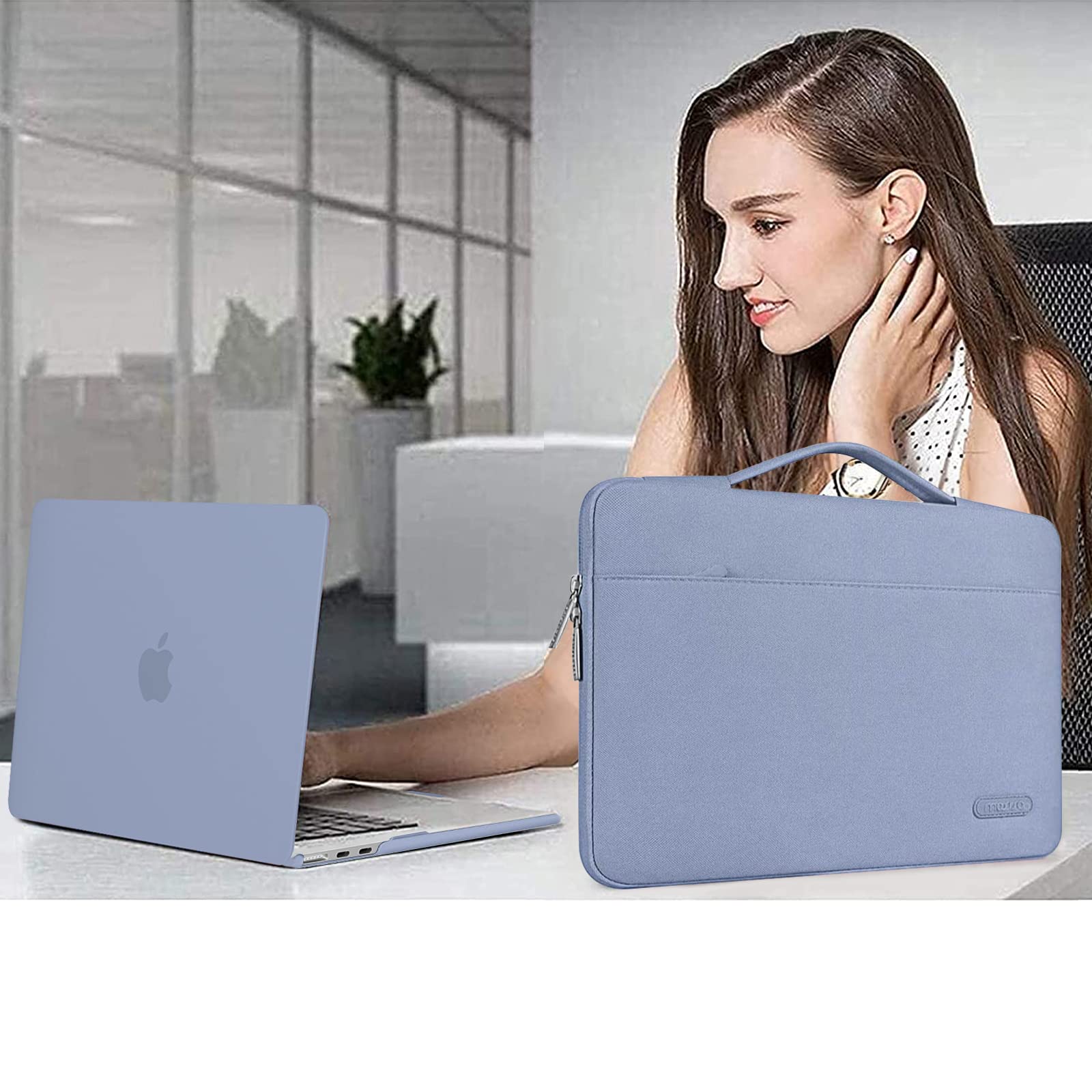 MOSISO Compatible with MacBook Air 13 inch Case M5 M4 M3 M2 2026-2022