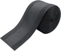 IHKFILAN Carpet Cord Cover Carpet Cable Management Under Desk Cable Grip Strip Black Hook and Loop Tape Cable Polyester Cover Protect Cables to Prevent Tripping Over Wires for Homes & Office (20ft)
