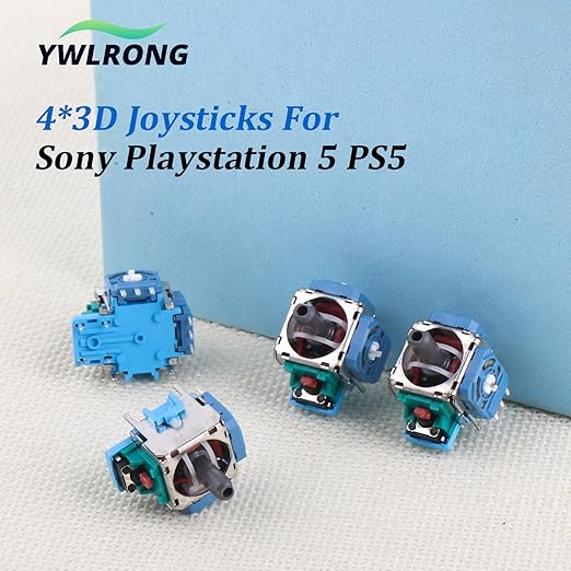 for 3D PS5 Joysticks Replacement for Sony PlayStation 5 PS5 Controller Joystick Replacement for PS5 Analog Stick Replacement for PS5 Thumbsticks Module Controller Replace Accessories (4PCS)