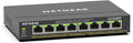 NETGEAR 8 Port PoE Gigabit Ethernet Easy Smart Managed Essentials Switch (GS308EP) - with 8 x PoE+ @ 62W, Desktop or Wall Mount