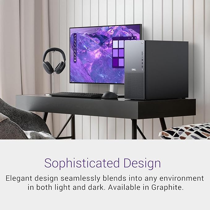 Dell Tower Plus EBT2250 Desktop Computer - Series 2 Intel Core Ultra 9 285 24-Core Processor up to 5.6 GHz, 16GB DDR5 RAM, 4TB NVMe SSD, NVIDIA GeForce RTX 4060 8GB GDDR6, Windows 11 Home, Graphite