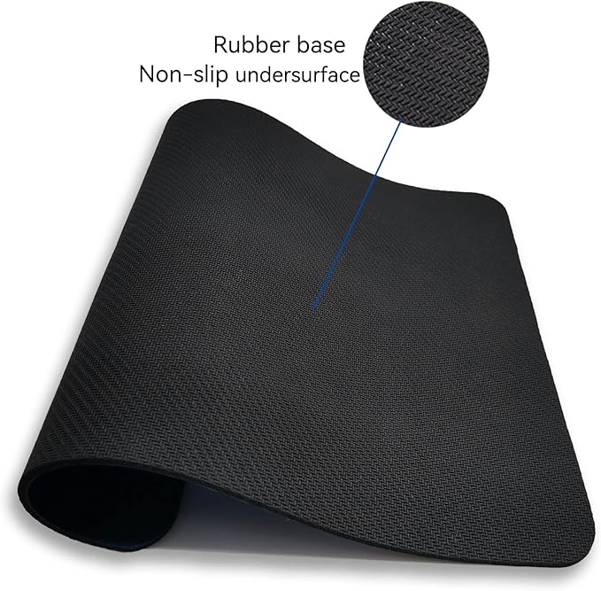 Beautiful Natural Scenery Forest Design Mouse Pad Mat Rectangle Non-Slip Rubber Base Mousepad