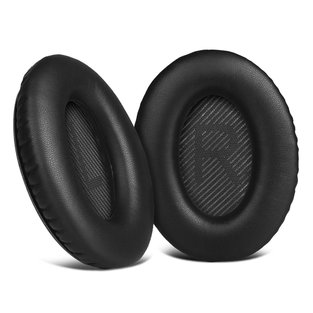 Chaliashi Ear Pads for Bose QC35: Durable Comfortable Noise Cancellation Replacement Cushion Earpads for Bose Quitecomfort 35 QC35 QC35 ii Headphones with Good Audio Quality
