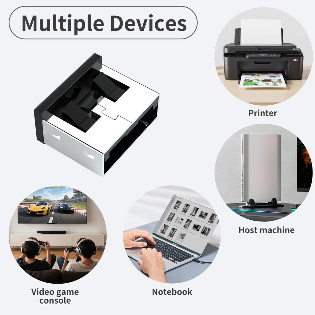 24PCS USB Metal Port Lock Blocker with 2 Keys - Secure USB-A Port Protector for PC/Laptop, Anti-Theft Data Security Lock, Dust & Moisture Proof Cover, Removable Type-A Connector Black